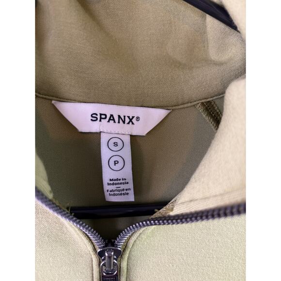 SPANX AirEssentials® Half Zip Pullover – Cypress Green – Size S - Picture 9 of 9